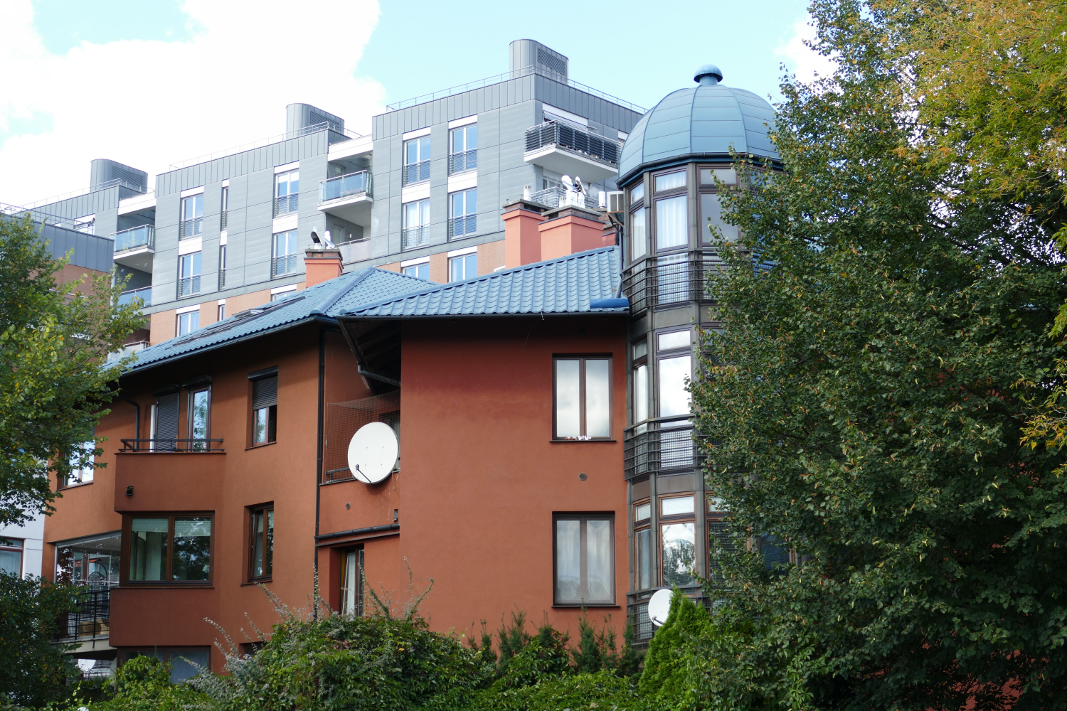 Zdjęcie architektury budynku Budynki mieszkalne